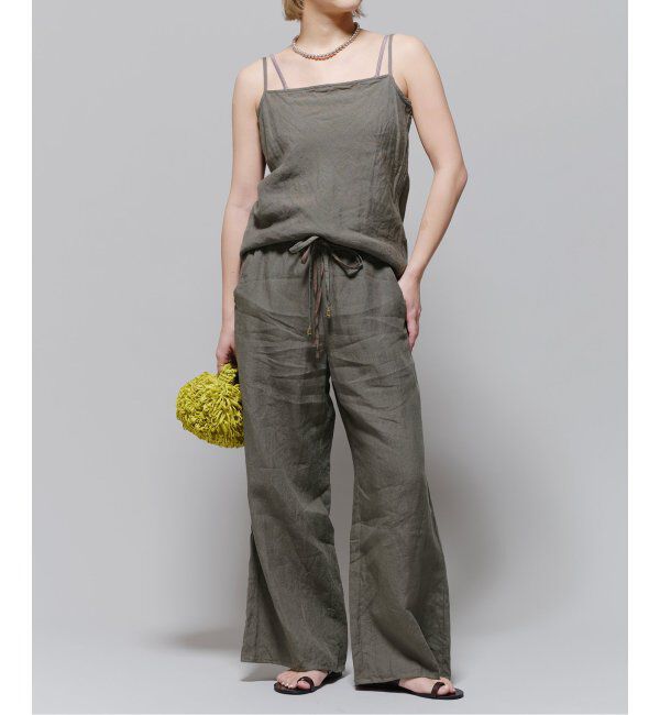 IENA LA BOUCLE「IENA LA BOUCLE リネンブロードイージーパンツ」|その他|