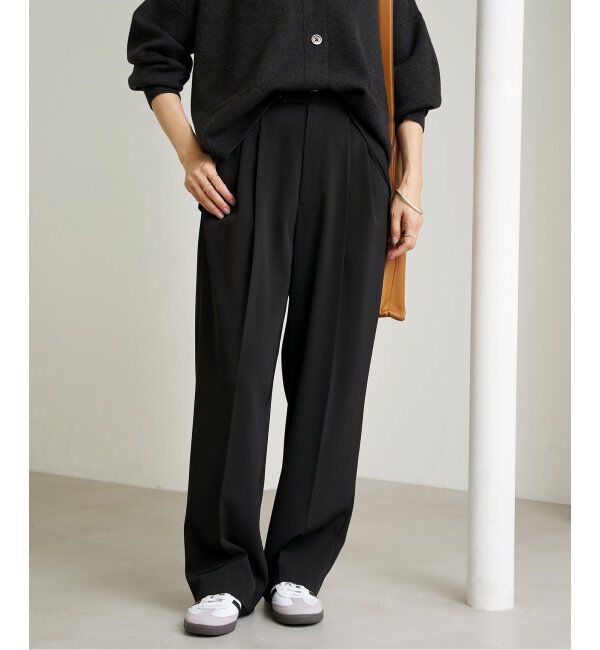 IENA「《追加2》サスペンダーツイルパンツ」|スラックス|