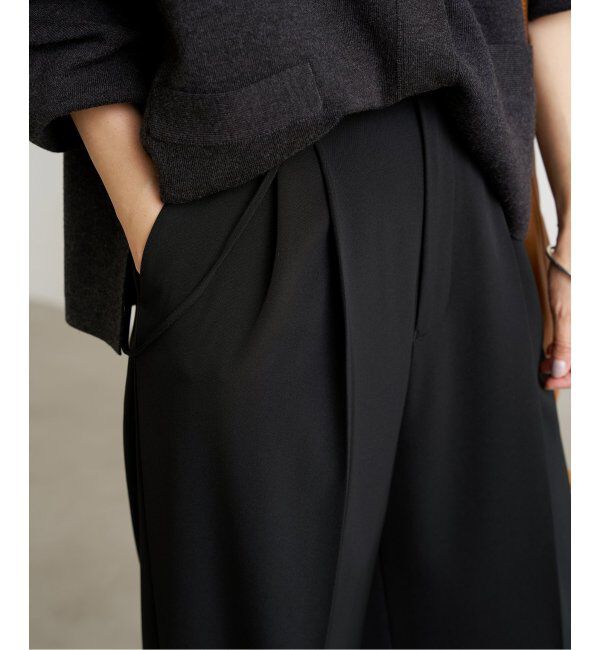 IENA「《追加2》サスペンダーツイルパンツ」|スラックス|