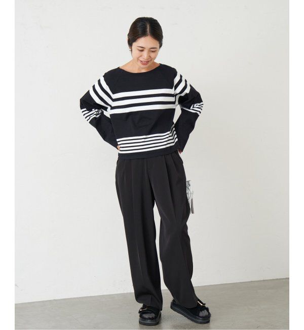 IENA「《追加2》サスペンダーツイルパンツ」|スラックス|