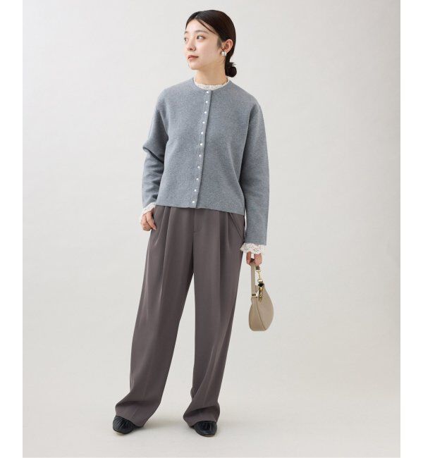 IENA「《追加2》サスペンダーツイルパンツ」|スラックス|