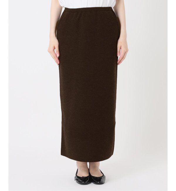 IENA「《追加》スーパーファインスムースニットスカート」|スカート|