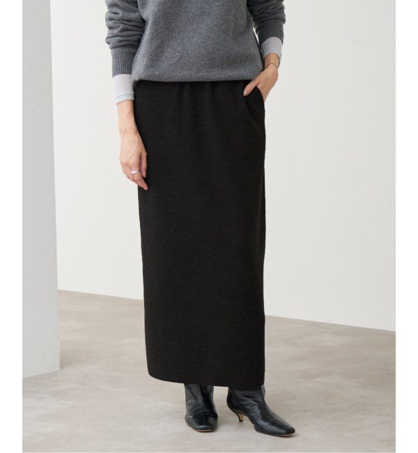 IENA「《追加》スーパーファインスムースニットスカート」|スカート|