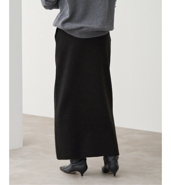 IENA「《追加》スーパーファインスムースニットスカート」|スカート|