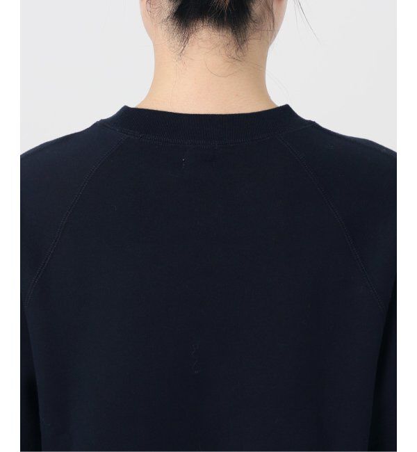 IENA「《追加4》コットン裏毛クロップドプルオーバー」|スウェット・ジャージ|