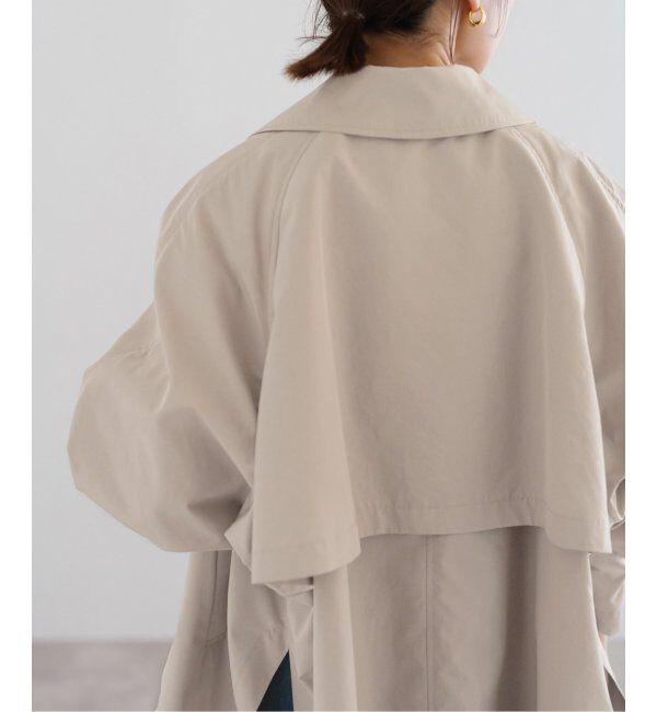 IENA「《追加3》ポプリンオーバーショートコート」|その他|