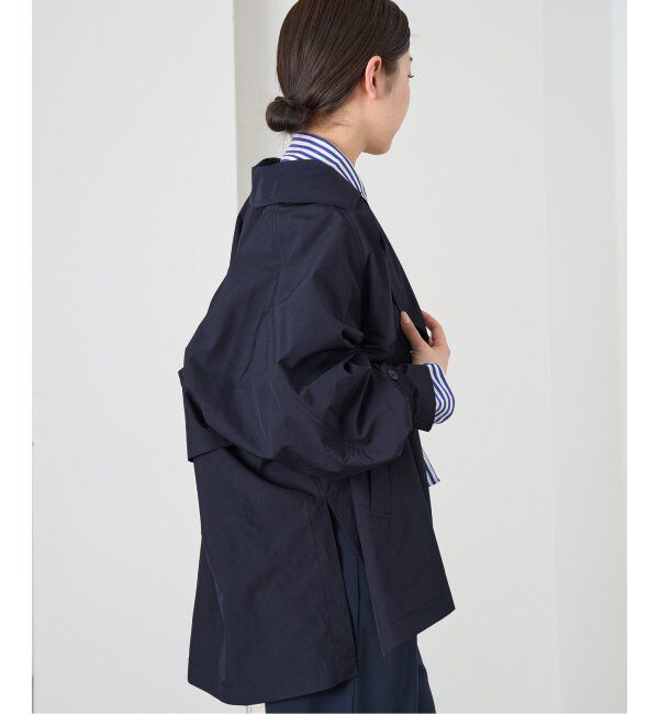 IENA「《追加3》ポプリンオーバーショートコート」|その他|