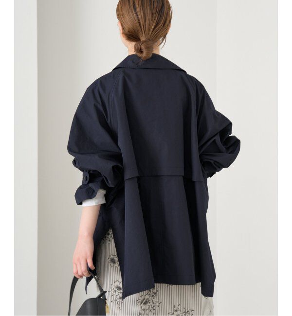 IENA「《追加3》ポプリンオーバーショートコート」|その他|