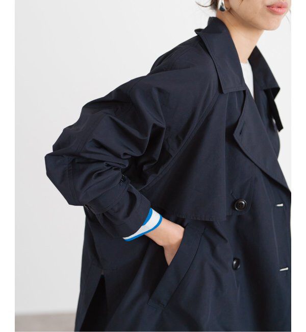 IENA「《追加3》ポプリンオーバーショートコート」|その他|