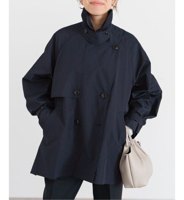 IENA「《追加3》ポプリンオーバーショートコート」|その他|