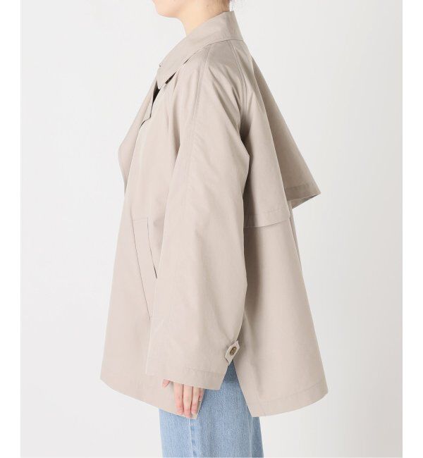 IENA「《追加3》ポプリンオーバーショートコート」|その他|