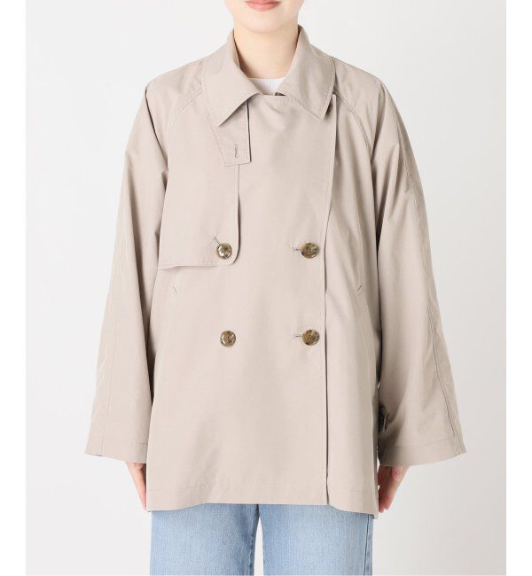 IENA「《追加3》ポプリンオーバーショートコート」|その他|