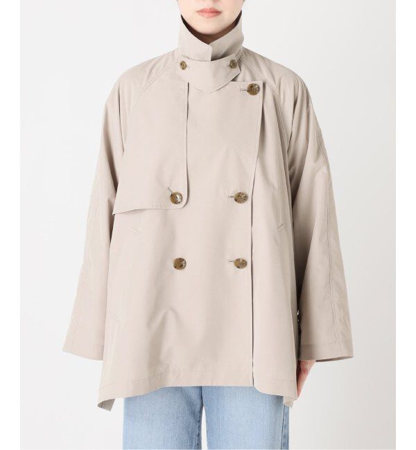 IENA「《追加3》ポプリンオーバーショートコート」|その他|