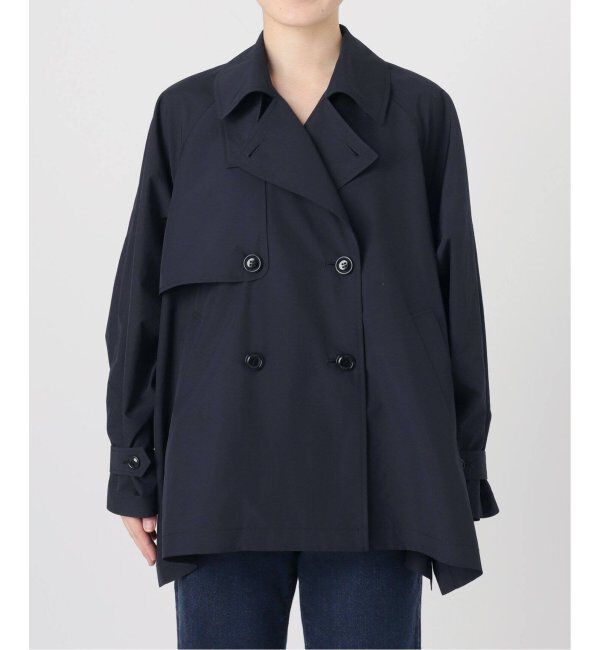 IENA「《追加3》ポプリンオーバーショートコート」|その他|