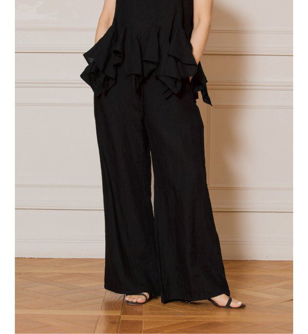 IENA LA BOUCLE「IENA LA BOUCLE リネンブロードイージーパンツ」|その他|