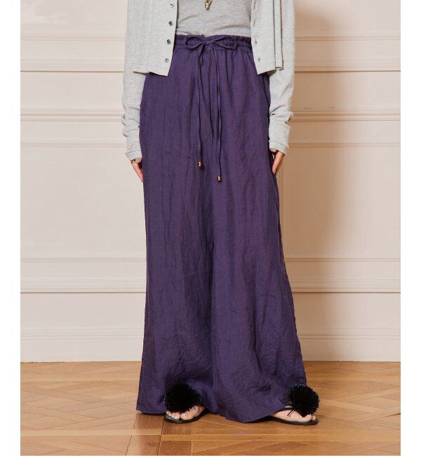 IENA LA BOUCLE「IENA LA BOUCLE リネンブロードイージーパンツ」|その他|