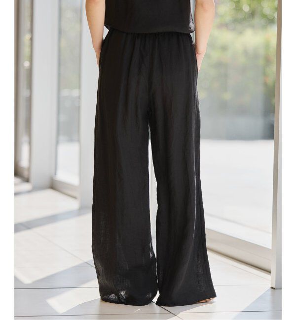 IENA LA BOUCLE「IENA LA BOUCLE リネンブロードイージーパンツ」|その他|