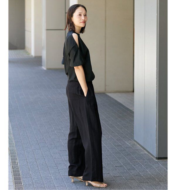 VERMEIL par iena「トリアセリネン リラックスパンツ」|その他|