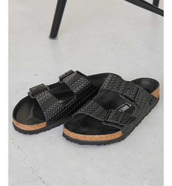 IENA「BIRKENSTOCK/ビルケンシュトック 限定 ARIZONA WOVEN EMBOSS」|サンダル|