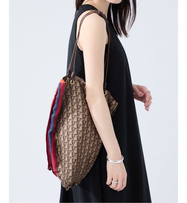 VERMEIL par iena「《追加》manipuri マニプリ Bag 別注Verロゴxネイティブビット」|トートバッグ|