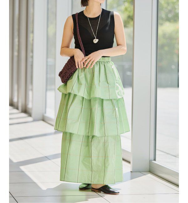 IENA LA BOUCLE「《追加》IENA LA BOUCLE 水撚りガスフライスノースリーブ」|Tシャツ・カットソー|