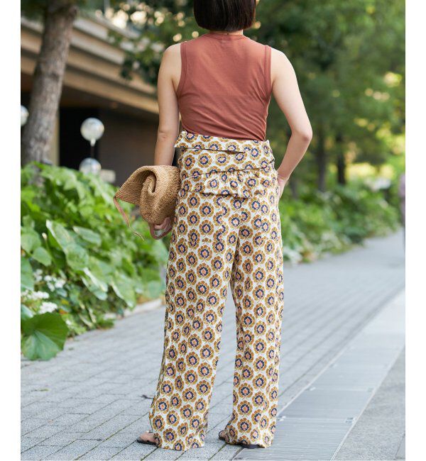 IENA LA BOUCLE「《追加》IENA LA BOUCLE 水撚りガスフライスノースリーブ」|Tシャツ・カットソー|