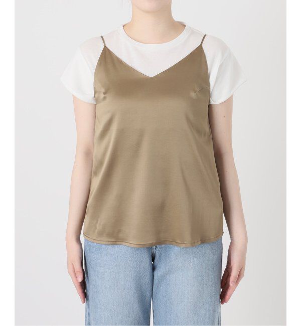 IENA LA BOUCLE「IENA LA BOUCLE ウォッシャブルシルクMIXキャミソール」|キャミソール|