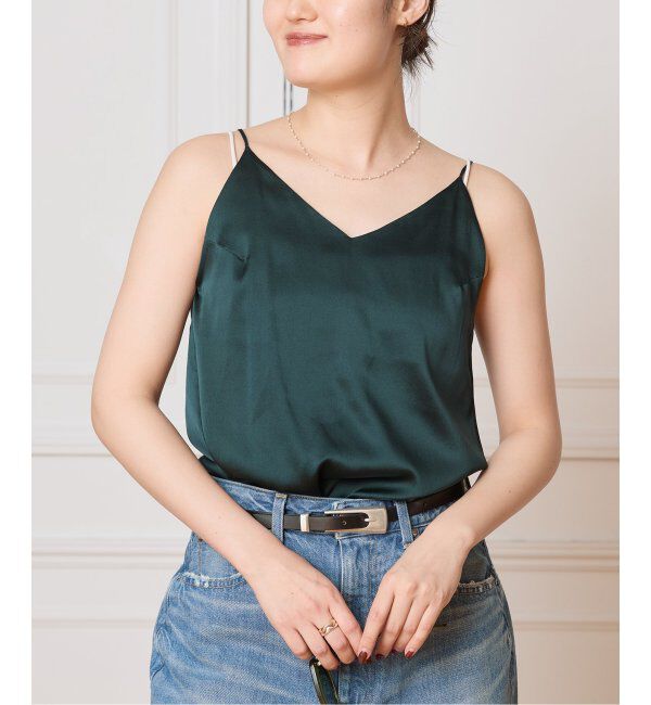 IENA LA BOUCLE「IENA LA BOUCLE ウォッシャブルシルクMIXキャミソール」|キャミソール|