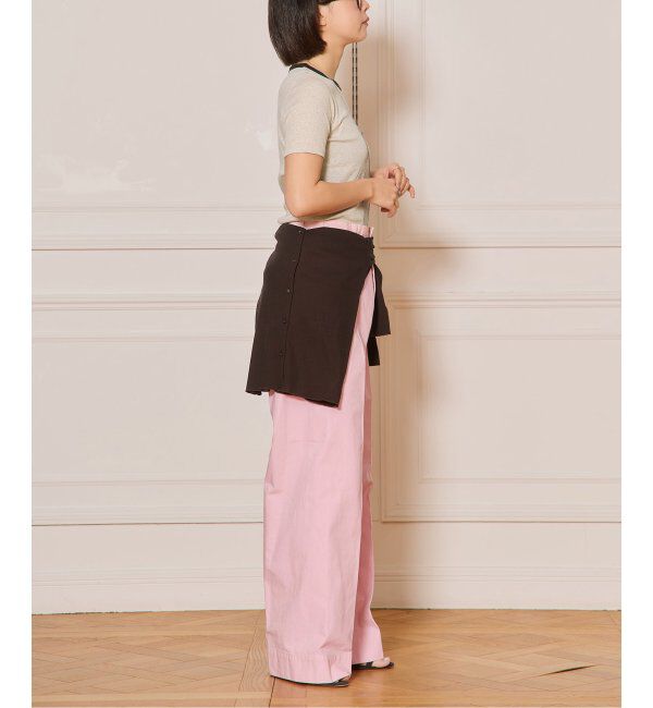 IENA LA BOUCLE「《追加》IENA LA BOUCLE ライトリブハーフスリーブプルオーバー2」|Tシャツ・カットソー|