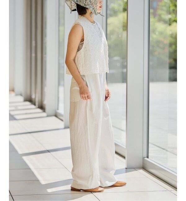 IENA LA BOUCLE「《追加》IENA LA BOUCLE カットワークレースオールインワン2」|オールインワン|