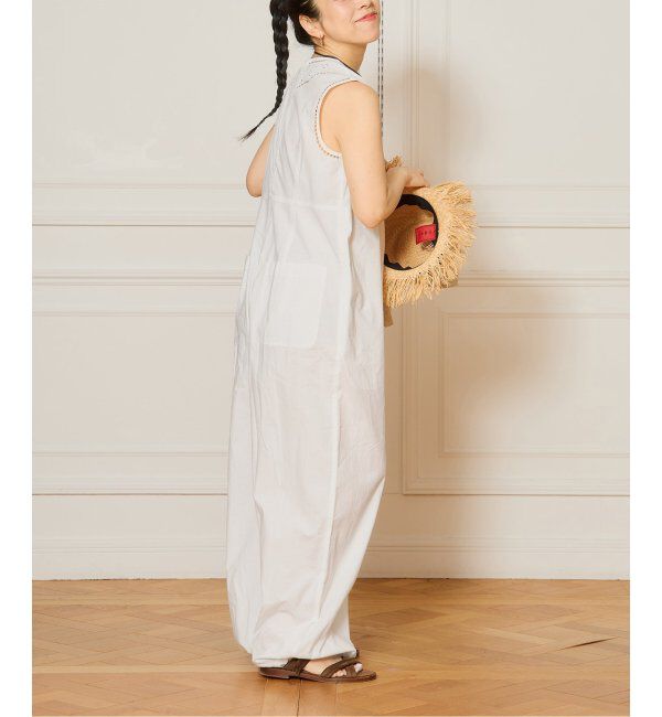 IENA LA BOUCLE「《追加》IENA LA BOUCLE カットワークレースオールインワン2」|オールインワン|