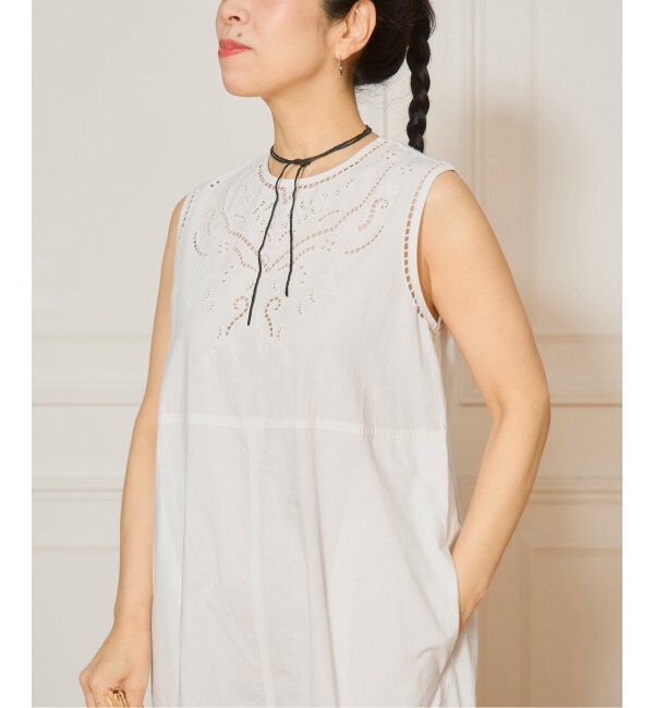 IENA LA BOUCLE「《追加》IENA LA BOUCLE カットワークレースオールインワン2」|オールインワン|