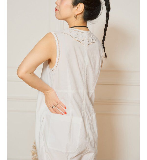 IENA LA BOUCLE「《追加》IENA LA BOUCLE カットワークレースオールインワン2」|オールインワン|