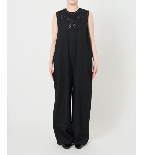 IENA LA BOUCLE「《追加》IENA LA BOUCLE カットワークレースオールインワン2」|オールインワン|