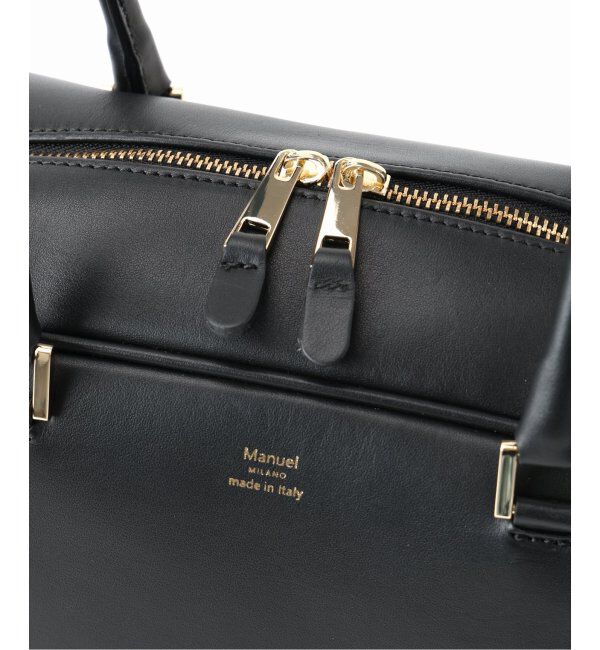 IENA「Manuel MILANO/マニュエルミラノ LEATHER BOSTON ボストンバッグ」|ボストンバッグ|