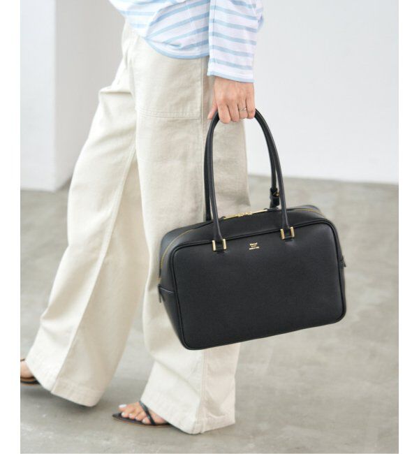 IENA「Manuel MILANO/マニュエルミラノ LEATHER BOSTON ボストンバッグ」|ボストンバッグ|