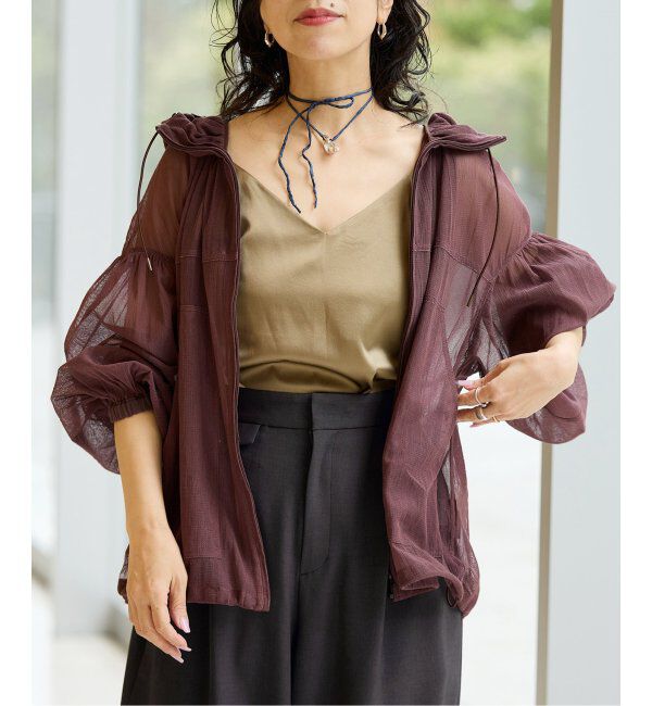 IENA LA BOUCLE「IENA LA BOUCLE ソフトメッシュパーカー」|その他|