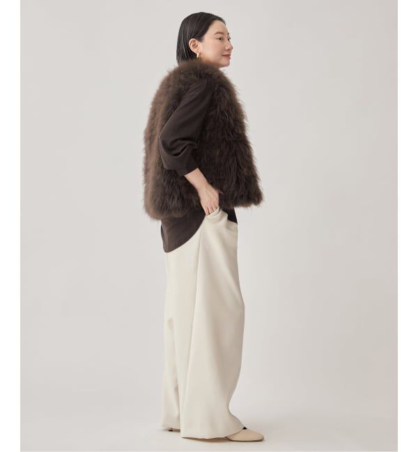 VERMEIL par iena「Cashmere Fur gilet」|その他|