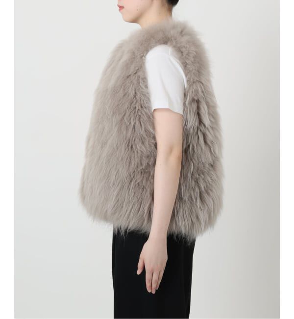 VERMEIL par iena「Cashmere Fur gilet」|その他|