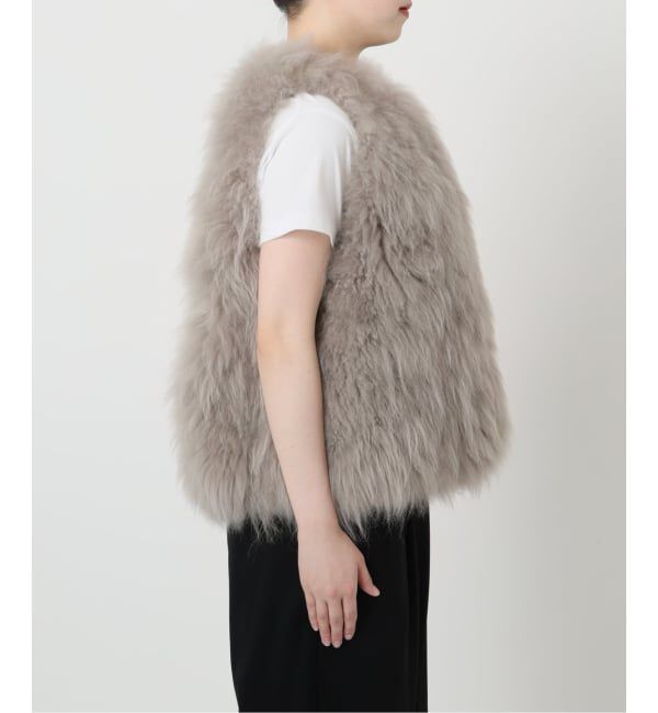 VERMEIL par iena「Cashmere Fur gilet」|その他|