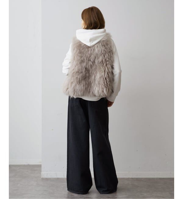 VERMEIL par iena「Cashmere Fur gilet」|その他|