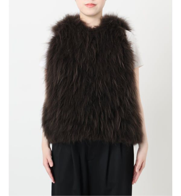 VERMEIL par iena「Cashmere Fur gilet」|その他|