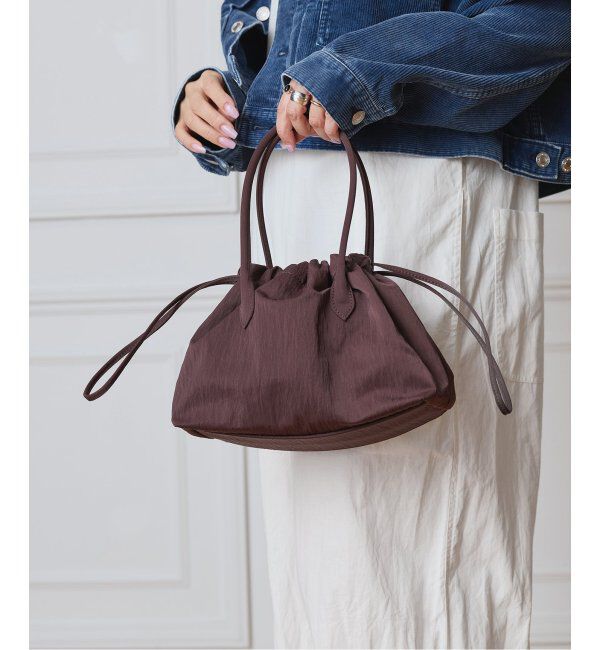 IENA LA BOUCLE「MARY AL TERNA/メアリ オル ターナ WRING MINI HAND バッグ」|ハンドバッグ|ブラウン