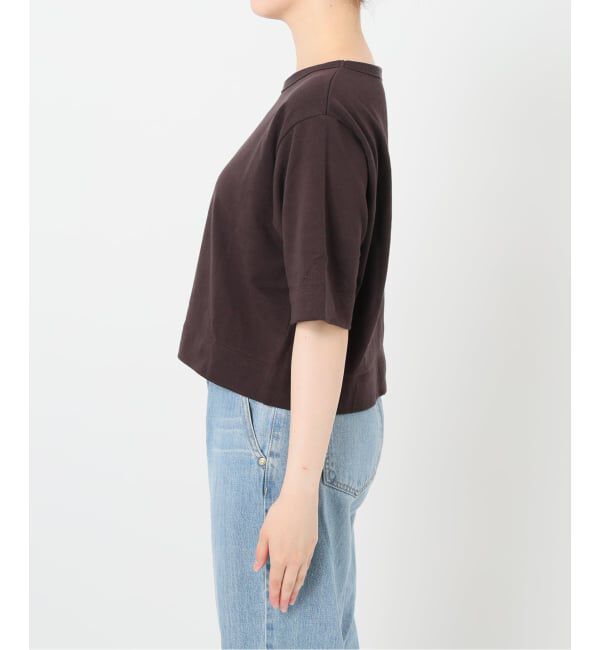 IENA「《WEB限定/追加》クロップドTシャツ」|Tシャツ・カットソー|