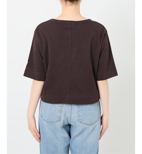 IENA「《WEB限定/追加》クロップドTシャツ」|Tシャツ・カットソー|