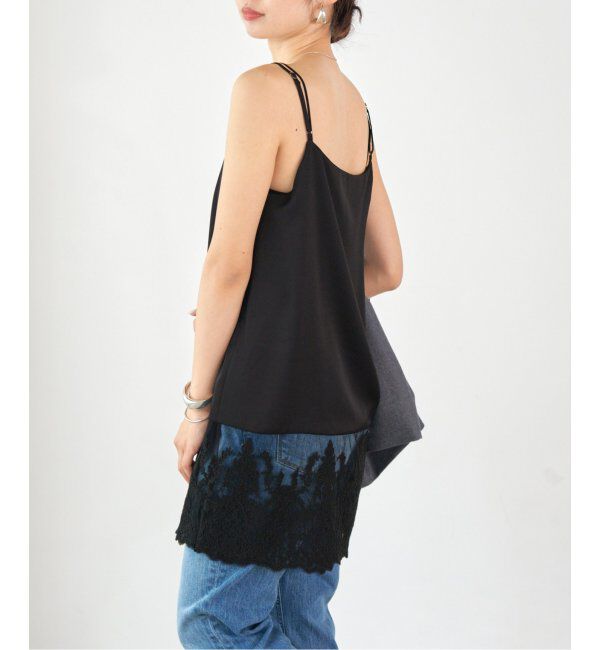 IENA「Satinレース キャミソールワンピース」|ワンピース|