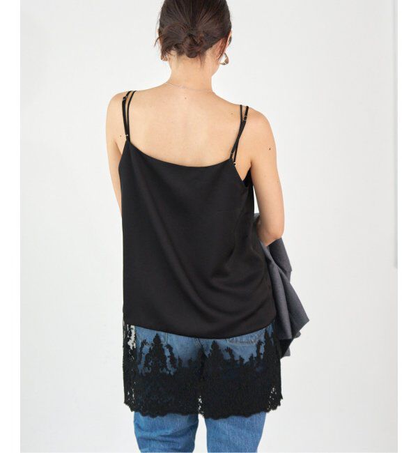 IENA「Satinレース キャミソールワンピース」|ワンピース|