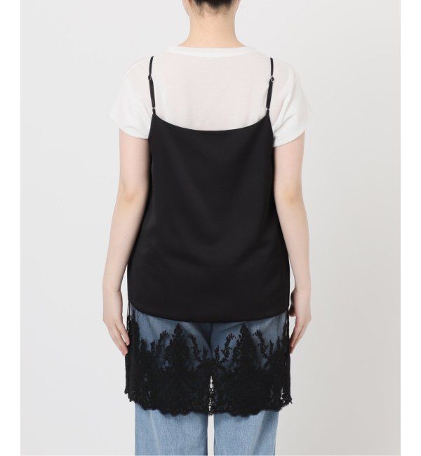 IENA「Satinレース キャミソールワンピース」|ワンピース|