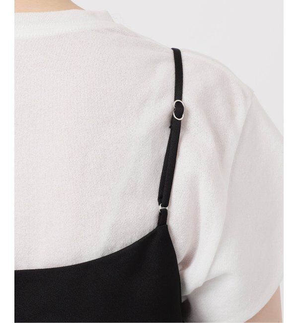 IENA「Satinレース キャミソールワンピース」|ワンピース|