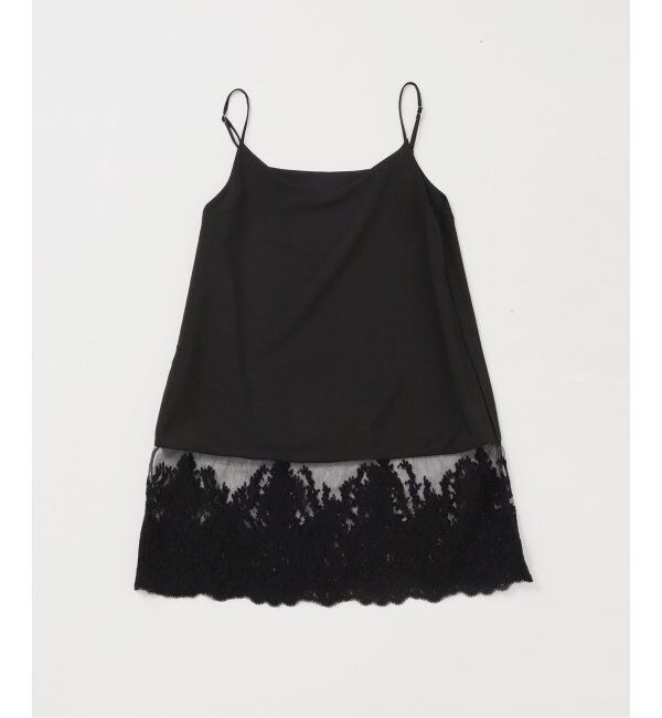 IENA「Satinレース キャミソールワンピース」|ワンピース|
